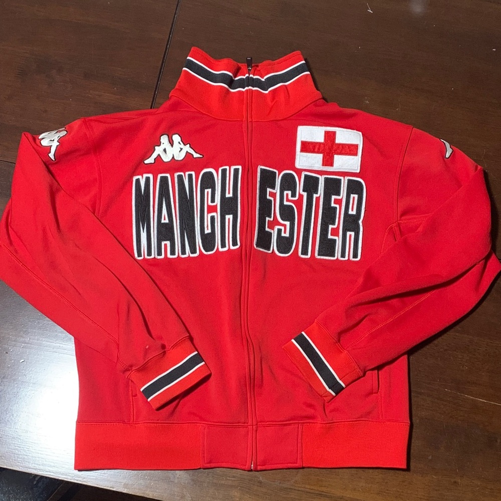 Kappa Manchester England Soccer Track Jacket